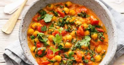 Veganes Kichererbsencurry