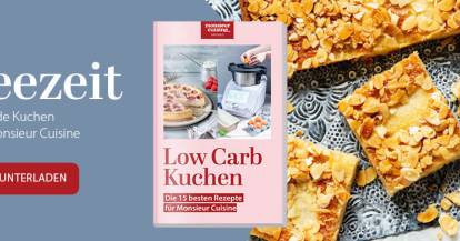 Low Carb Kuchen mit dem Monsieur Cuisine backen!