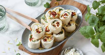 Frischkäseröllchen