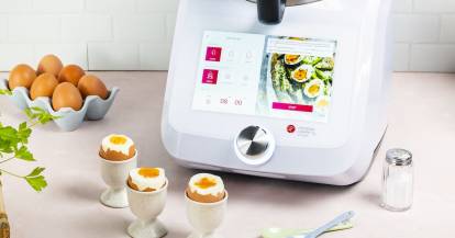 Eier kochen mit dem Monsieur Cuisine