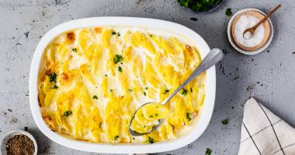 Klassisches Kartoffelgratin