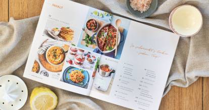 ZauberMix-Kochbuch "Günstig & Lecker" Inhalt