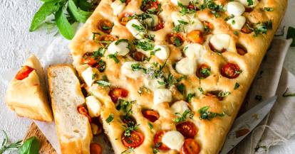 Focaccia Tomate-Mozzarella