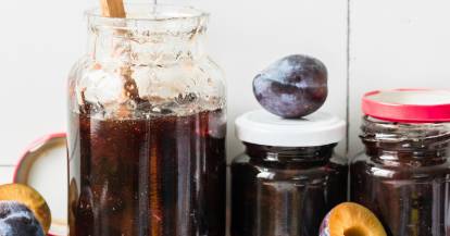 Pflaumenkonfitüre mit 4 Zutaten