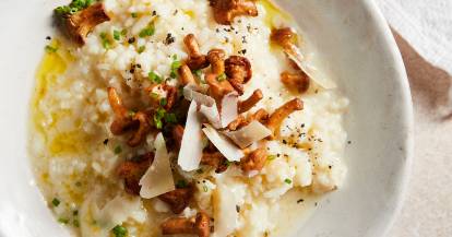 Risotto mit Pfifferlingen