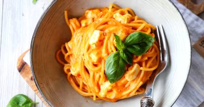 Spaghetti Tomate-Mozzarella