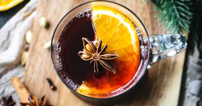Glühwein mit Amaretto