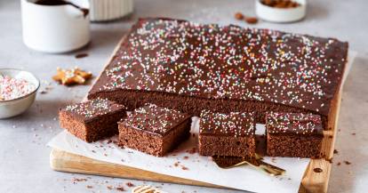 Weicher Lebkuchen vom Blech