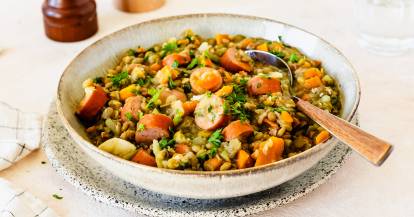 Linsensuppe ohne Einweichen