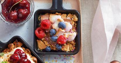 Marshmallow-Pfännchen für die Kids