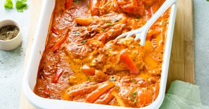 Paprika-Rahm-Schnitzel