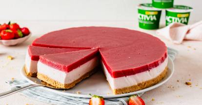 Schnelle Joghurt-Torte ohne Backen