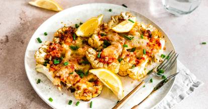 Low-Carb-Blumenkohl-Schnitzel