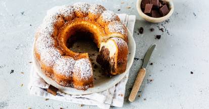 Saftiger Marmorkuchen