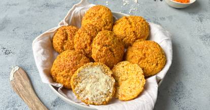 Haferflocken-Karotten-Brötchen