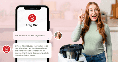 ZauberBot Vivi für Fragen Monsieur Cuisine