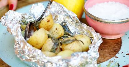 Folienkartoffeln vom Grill