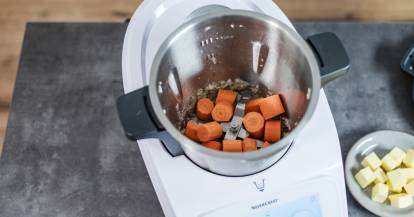 Karotten im Monsieur Cuisine