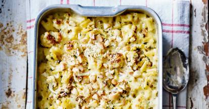 Mac and Cheese mit Blumenkohl