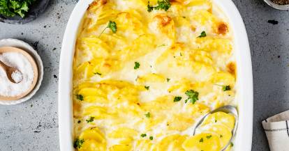 Klassisches Kartoffelgratin