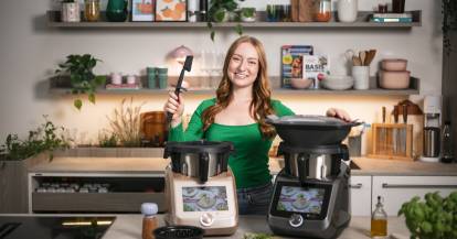 Monsieur Cuisine in Champagner und Titanium nebeneinander