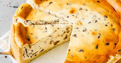 Stracciatella Käsekuchen