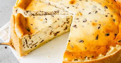 Stracciatella Käsekuchen