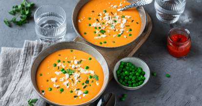 Röstgemüse-Suppe Djuvec Style