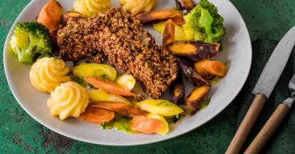 Vegetarischer Hackbraten mit dem Monsieur Cuisine