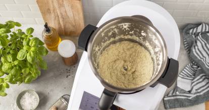 Blumenkohlpueree im Monsieur Cuisine