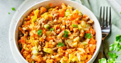 Karotten-Apfel-Salat