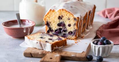 Joghurtkuchen mit Blaubeeren