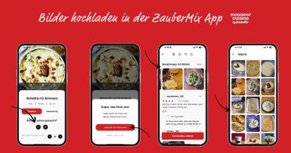 Screenshots aus der ZauberMix App