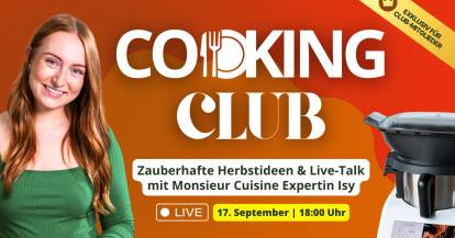 isy von zaubermix cooking club ankündigung
