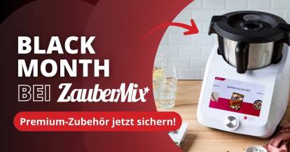 Black Month Mega Deals für Monsieur Cuisine Schriftzug