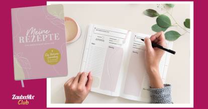 Meine Rezepte Notizbuch