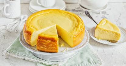 Klassischer Käsekuchen ohne Boden