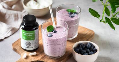 Blaubeer-Relax-Shake