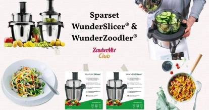 WunderSlicer® und WunderZoodler für Monsieur Cuisine Collage