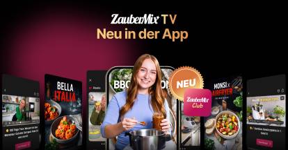 ZauberMix TV Werbebanner mit Screenshots