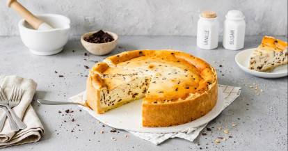 Stracciatella Käsekuchen