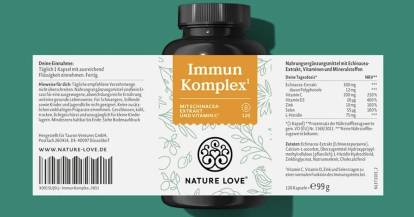 Nature Love Immun Komplex Inhaltsstoffe