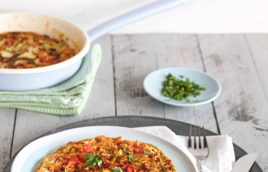 Kunterbuntes Omelett