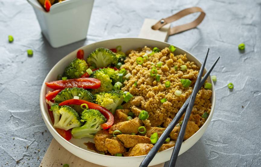 Nasi-Goreng mit Couscous