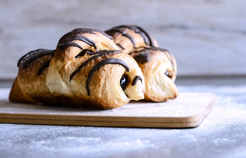 Schoko-Croissants