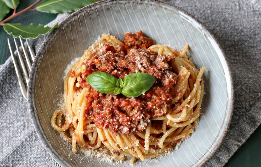 Spaghetti Bolognese nach italienischem Originalrezept