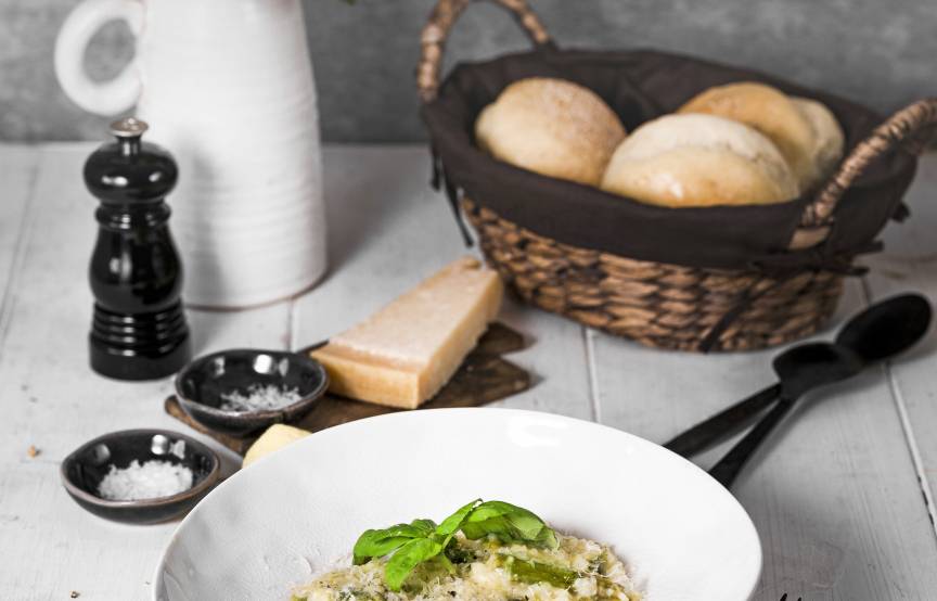Spargelrisotto mit dem Monsieur Cuisine