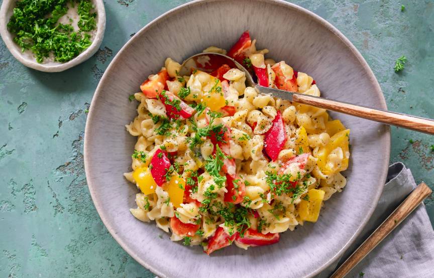 One-Pot-Pasta mit Gemüse