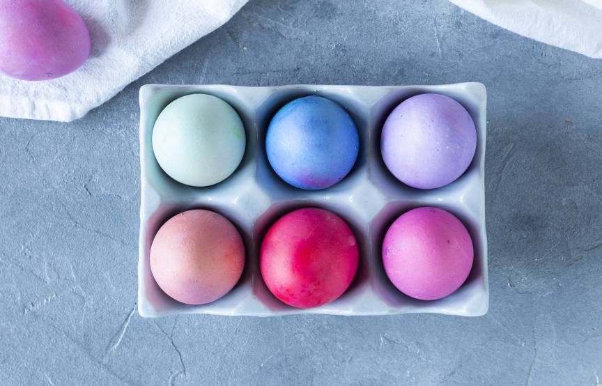 Eier färben und kochen im Monsieur Cuisine