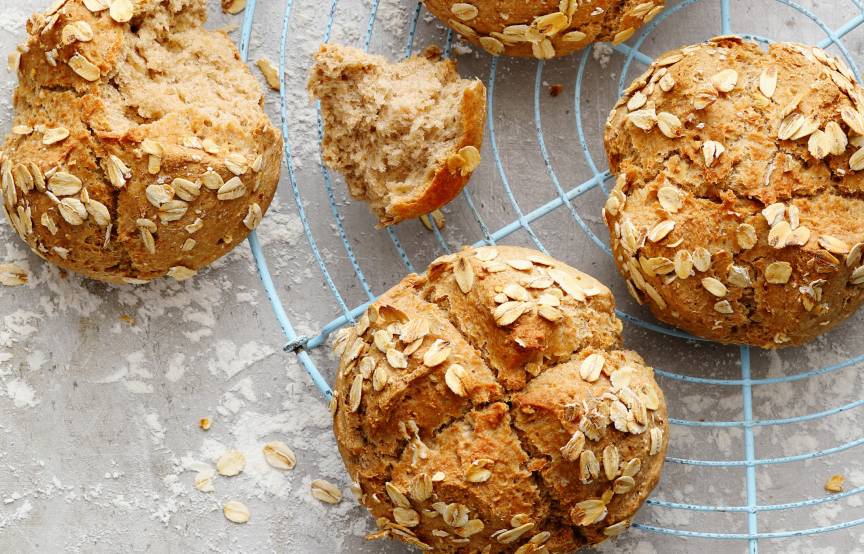 Hafer-Dinkel-Brötchen